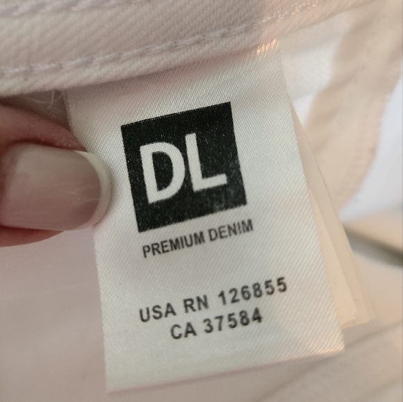 DL1961 Florence 4away 360 comfort Jeans White Sz 26 Premium denim stretch - Picture 5 of 11